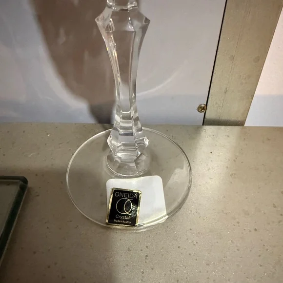 Cristal d'Arques Longchamp crystal champagne glasses - set of 6 - Picture 3 of 3